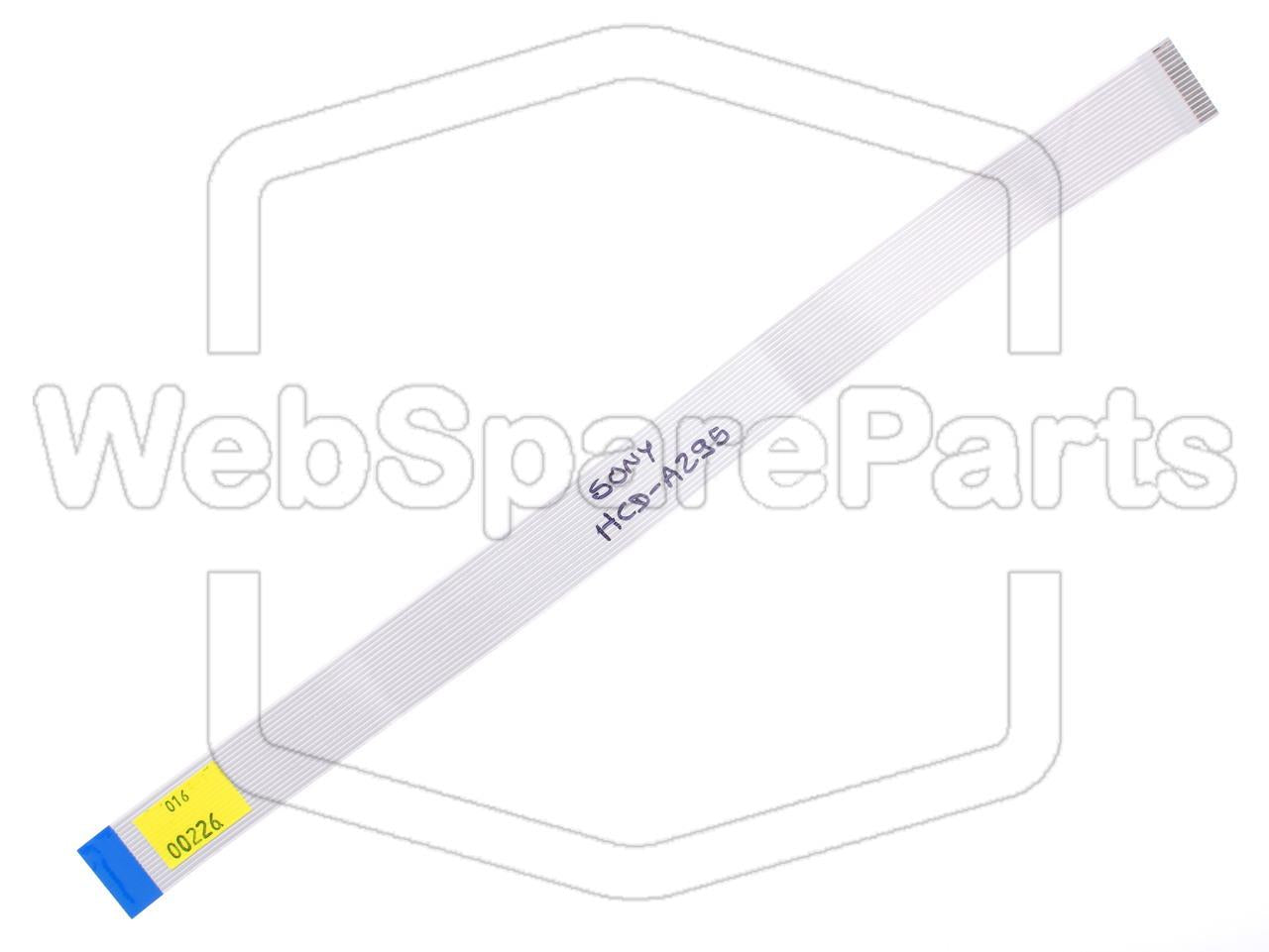 17 Pins Inverted Flat Cable L=340mm W=22.70mm