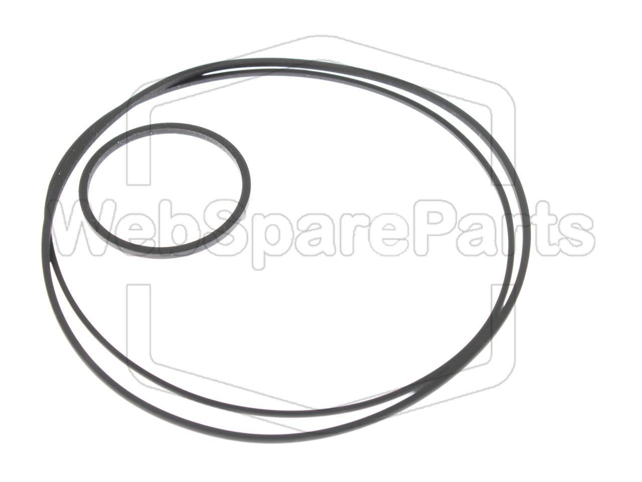 Belt Kit for Philips 22AH967 Cassette Deck