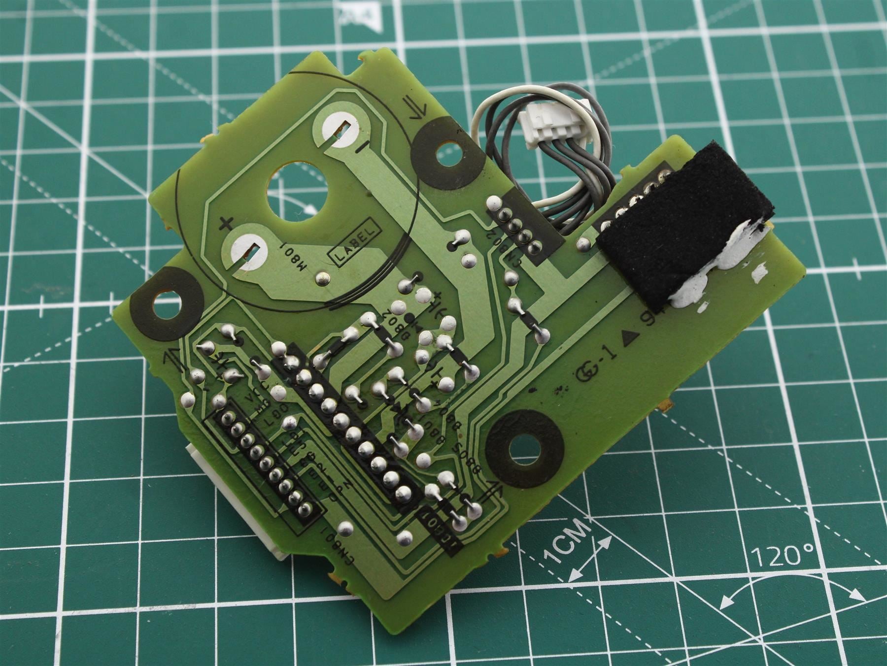 Replacement MOTOR (SLIDE) BOARD Pos.(262) for Sony MHC-RX900 CD Player Mechanism