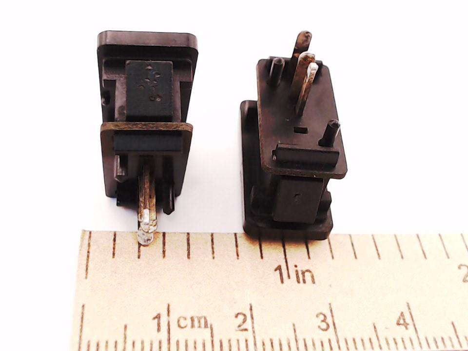 Sony Vintage DIN Wall-Mount Speaker Connectors (2 Pieces) for Audio Repair