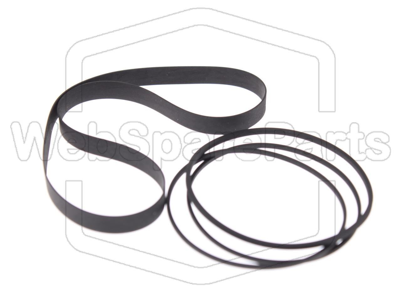 Full Belt Kit for Kenwood KX-400(B) Cassette Deck