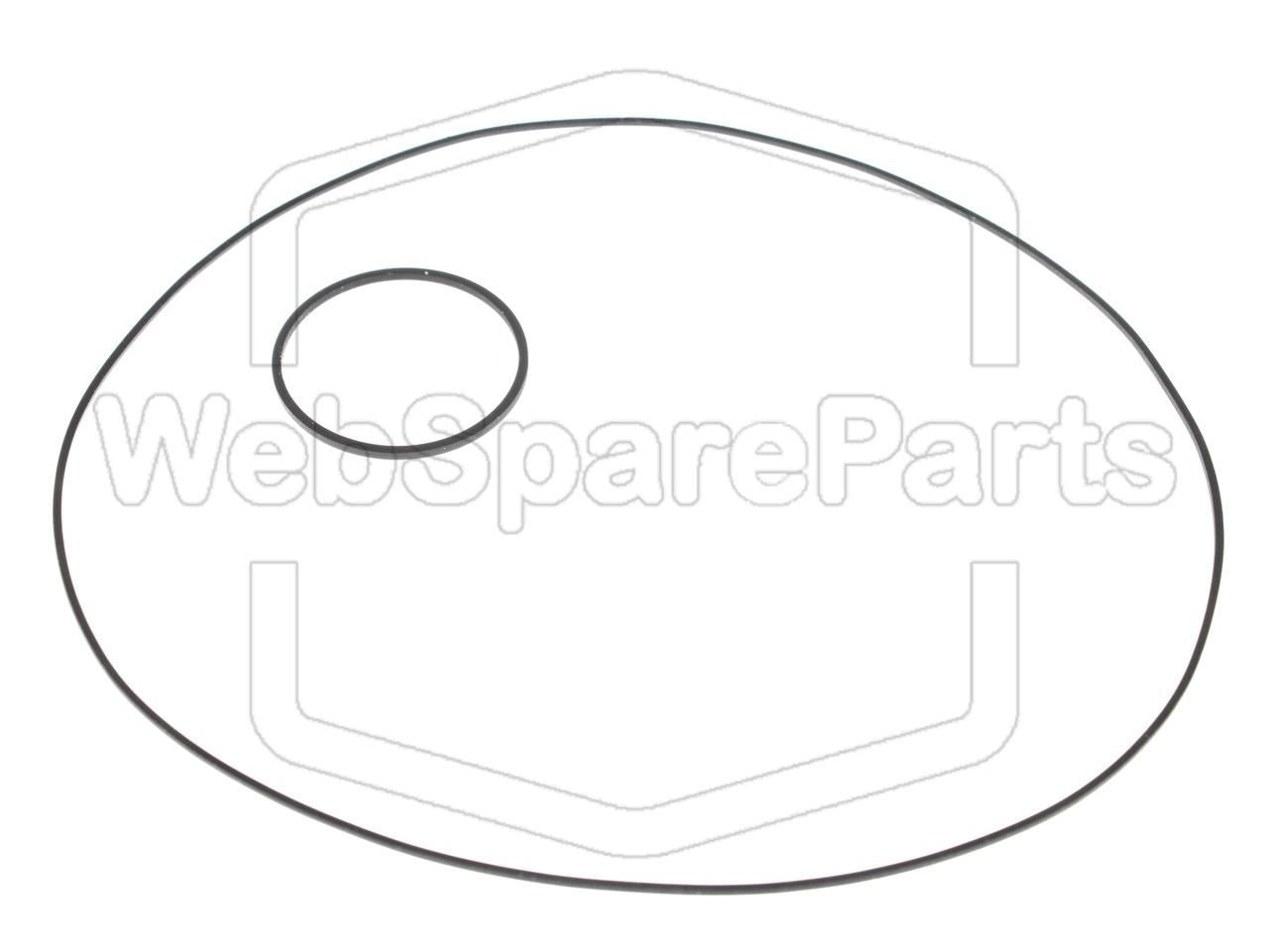 Belt Kit for Car Radio Cassette Player Sony XR-2500