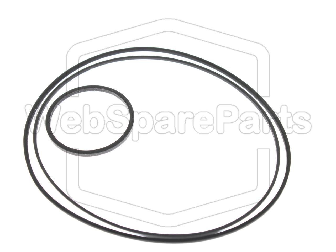 Belt Kit for Philips 22RH943 Cassette Deck