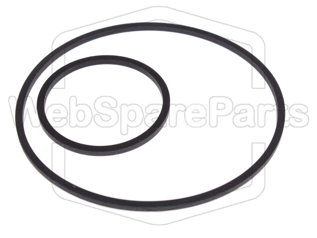 Belt Kit For Video Cassette Recorder Universum VCR-2325