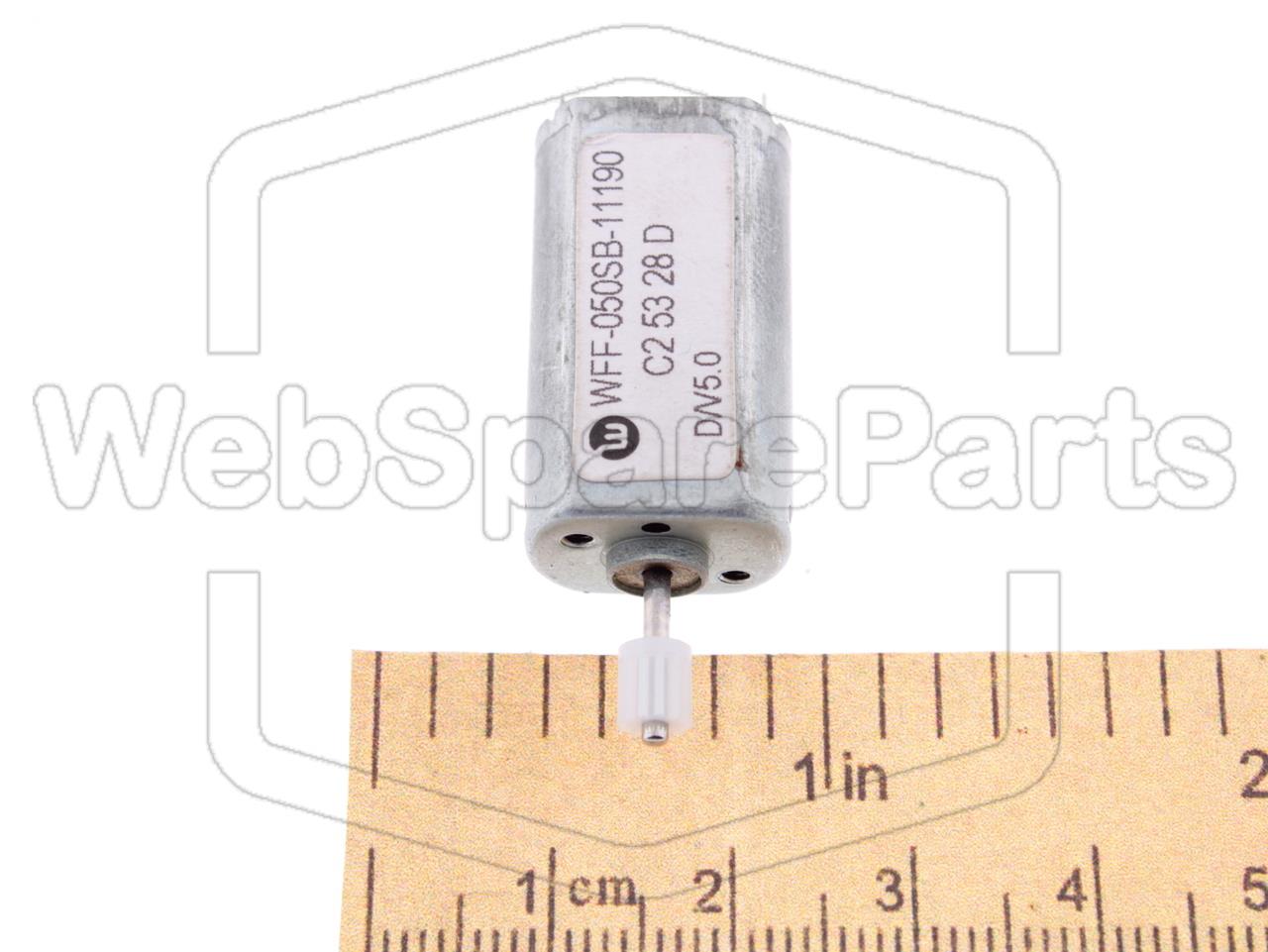 CD Player Sled Tracking Motor Replacement WFF-050SB-11190