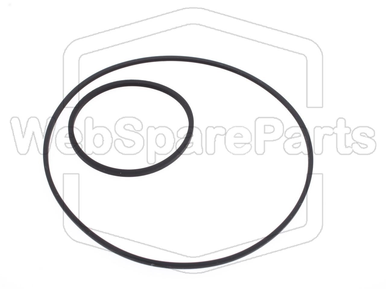 Belt Kit For Cassette Player Sony TC-R707