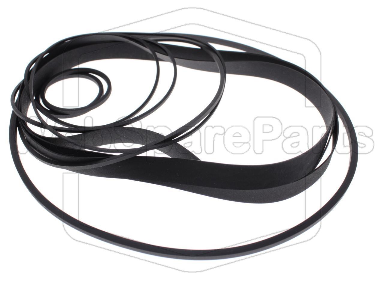 Belt Kit For Video Cassette Recorder Blaupunkt RTX-100E Portable