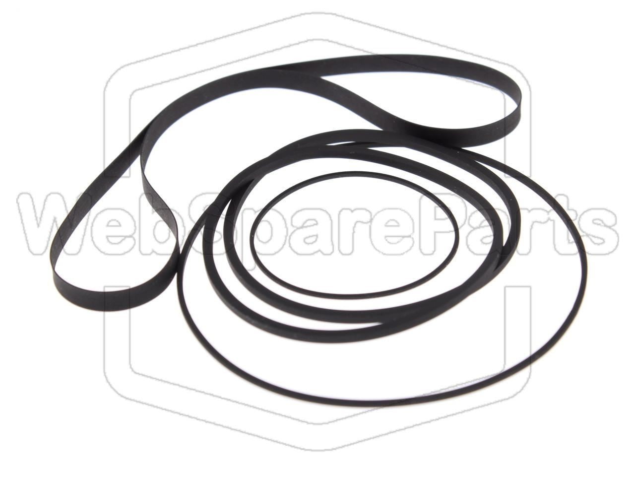 Full Belt Kit for Cassette Deck Pioneer CT-F605