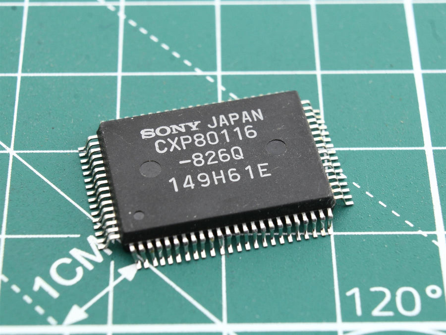 Sony CXP80116-826Q Integrated Circuit - Used