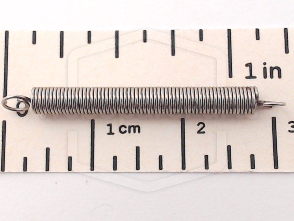 Extension Spring Ø = 3mm x TL = 24.3mm x TK = 0.4m