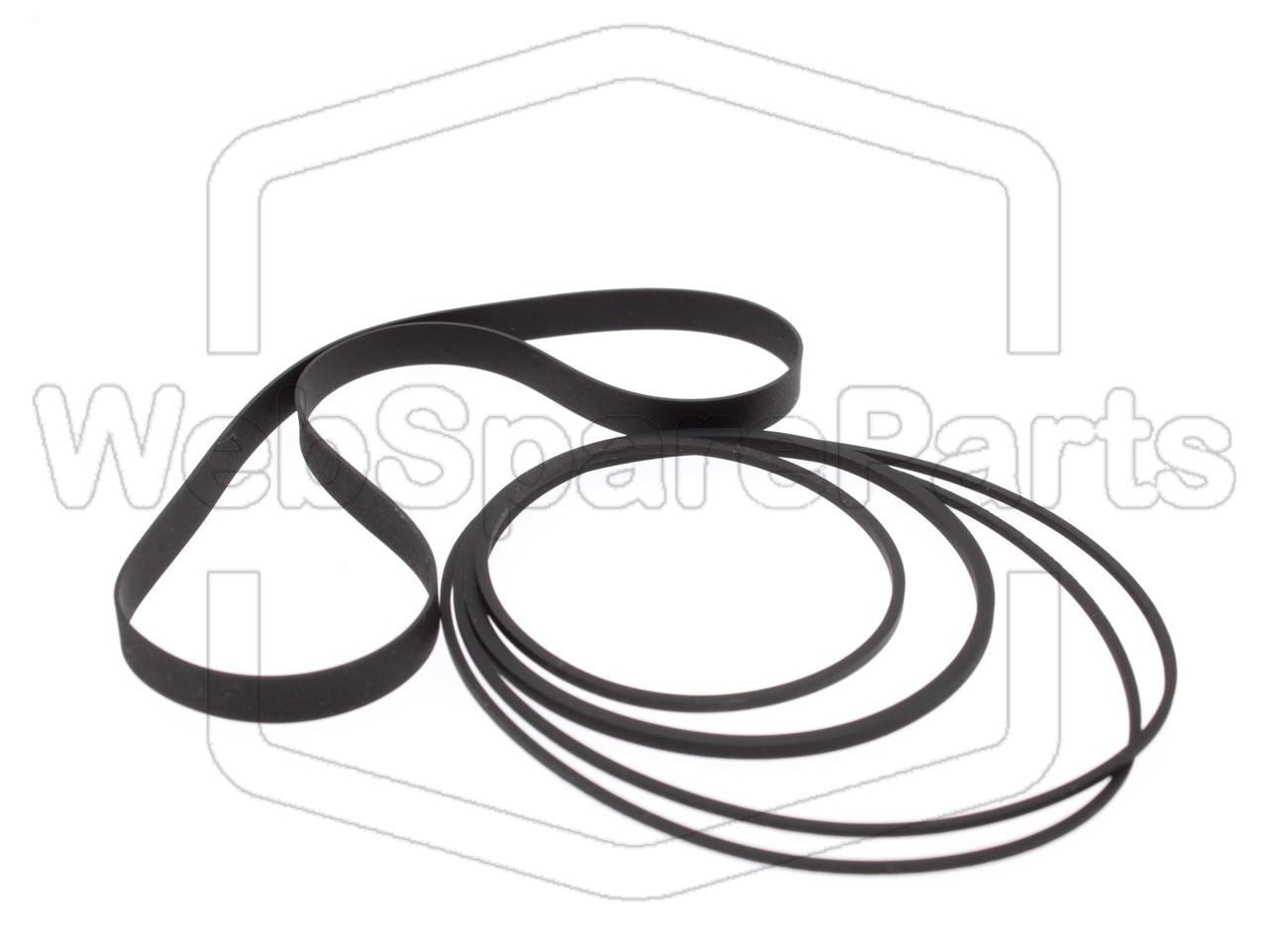 Belt Kit For Cassette Deck Sansui SC-5100