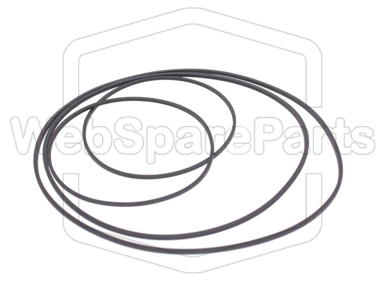 Belt Kit For Cassette Deck Pioneer XR-A700