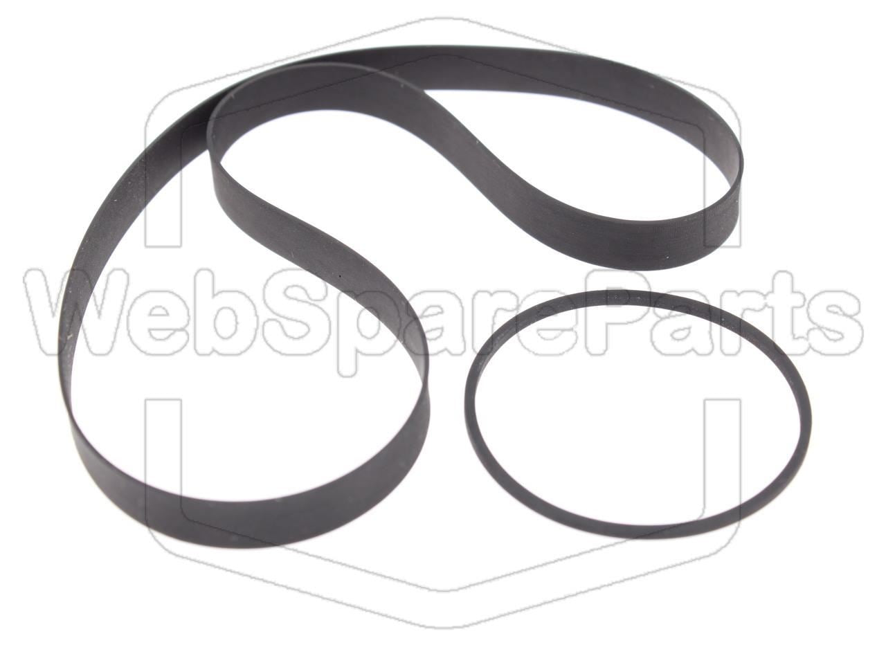 Belt Kit For Stereo Cassette Deck Kenwood KX-9010