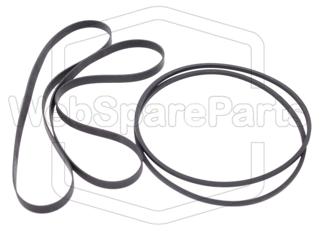 Full Belt Kit for Grundig CCF-210 Double Cassette Deck