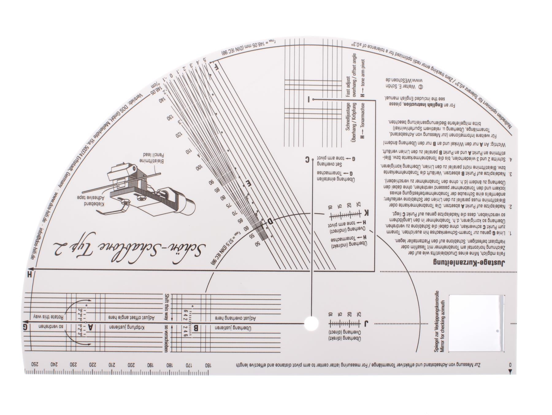Elac Measure and adjusting gauge MKII