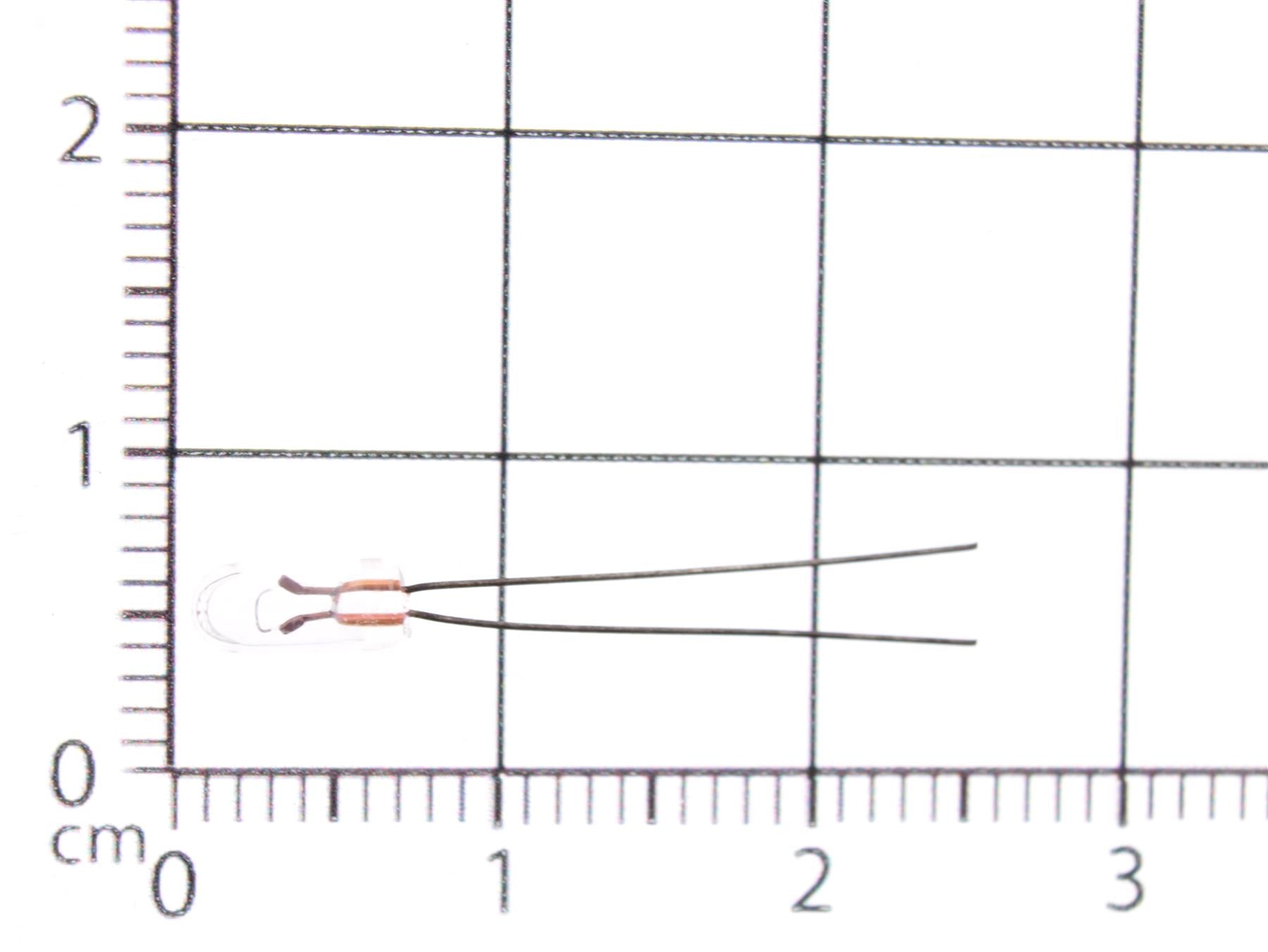 Miniature lamp 6.0 Volts 40mA Ø 3.15mm Length 6.35mm