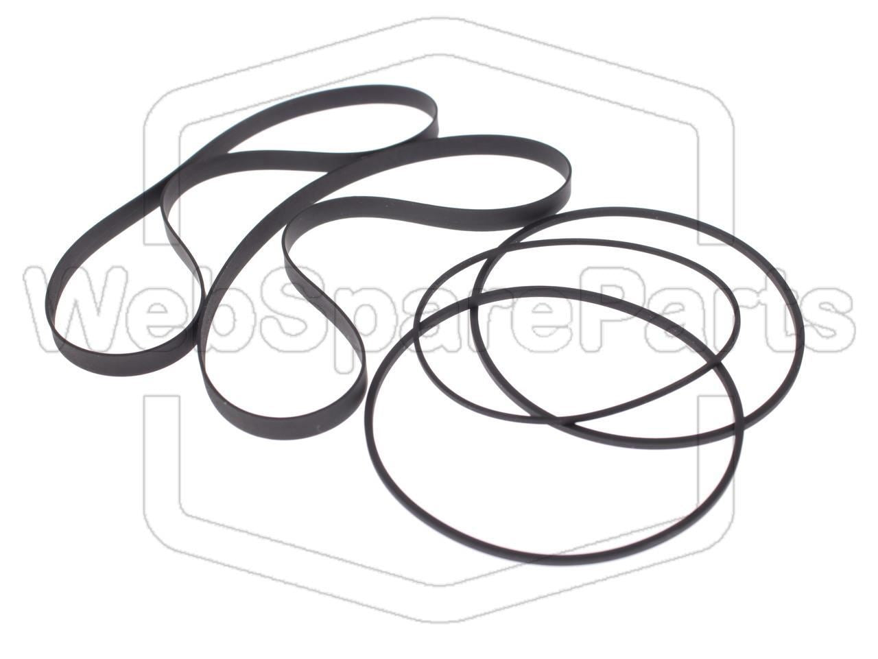 Hitachi D-W700 Belt Kit for Double Cassette Deck