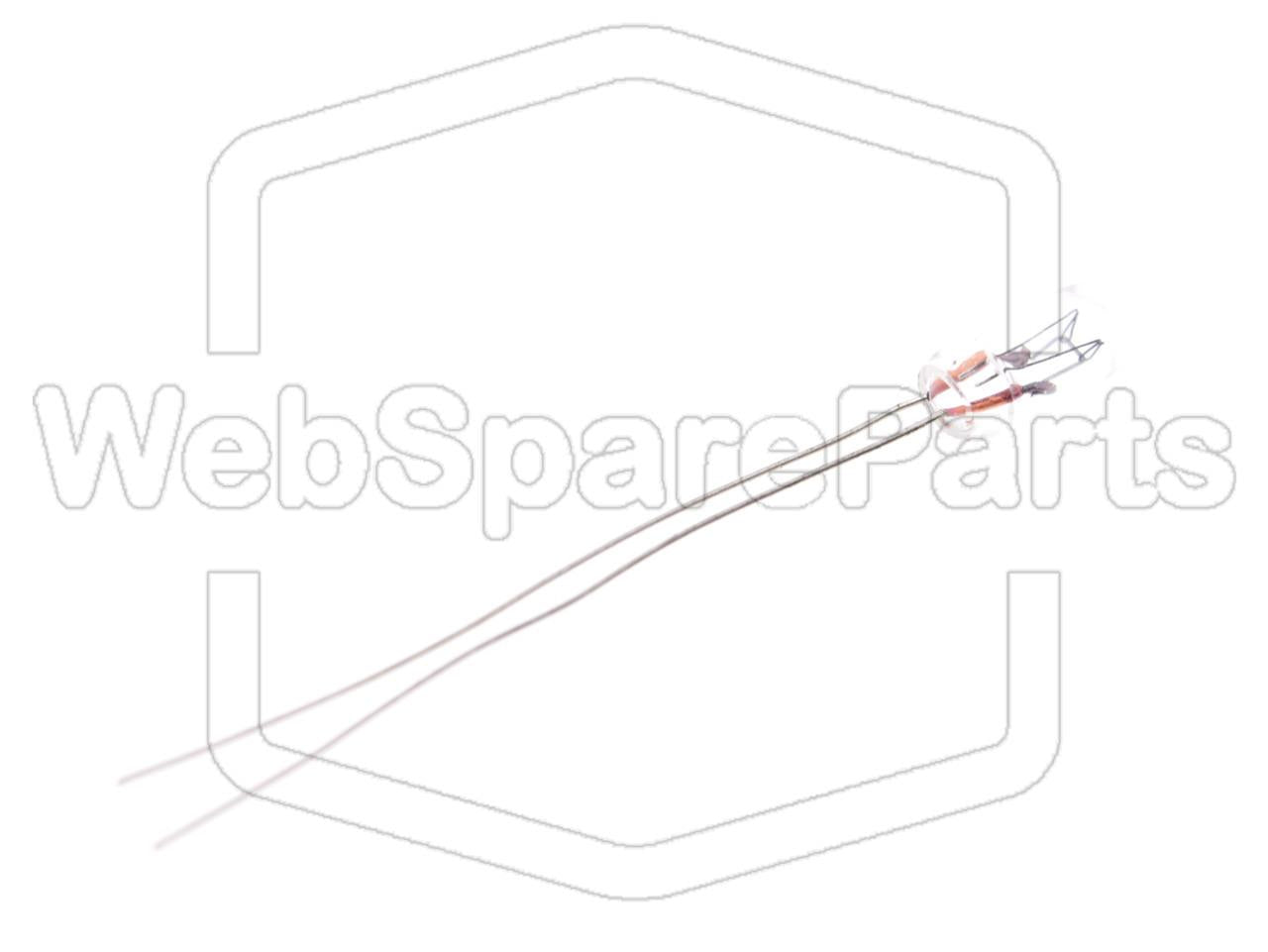 Incandescent Lamp 28 Volts DC 24mA Ø: 3.15mm; L: 6.35m