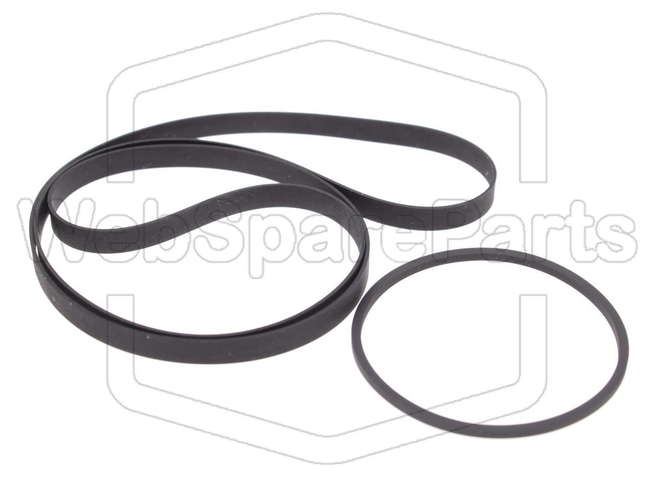 Belt Kit for Cassette Deck Bang & Olufsen Beocord 4500 Type:4965