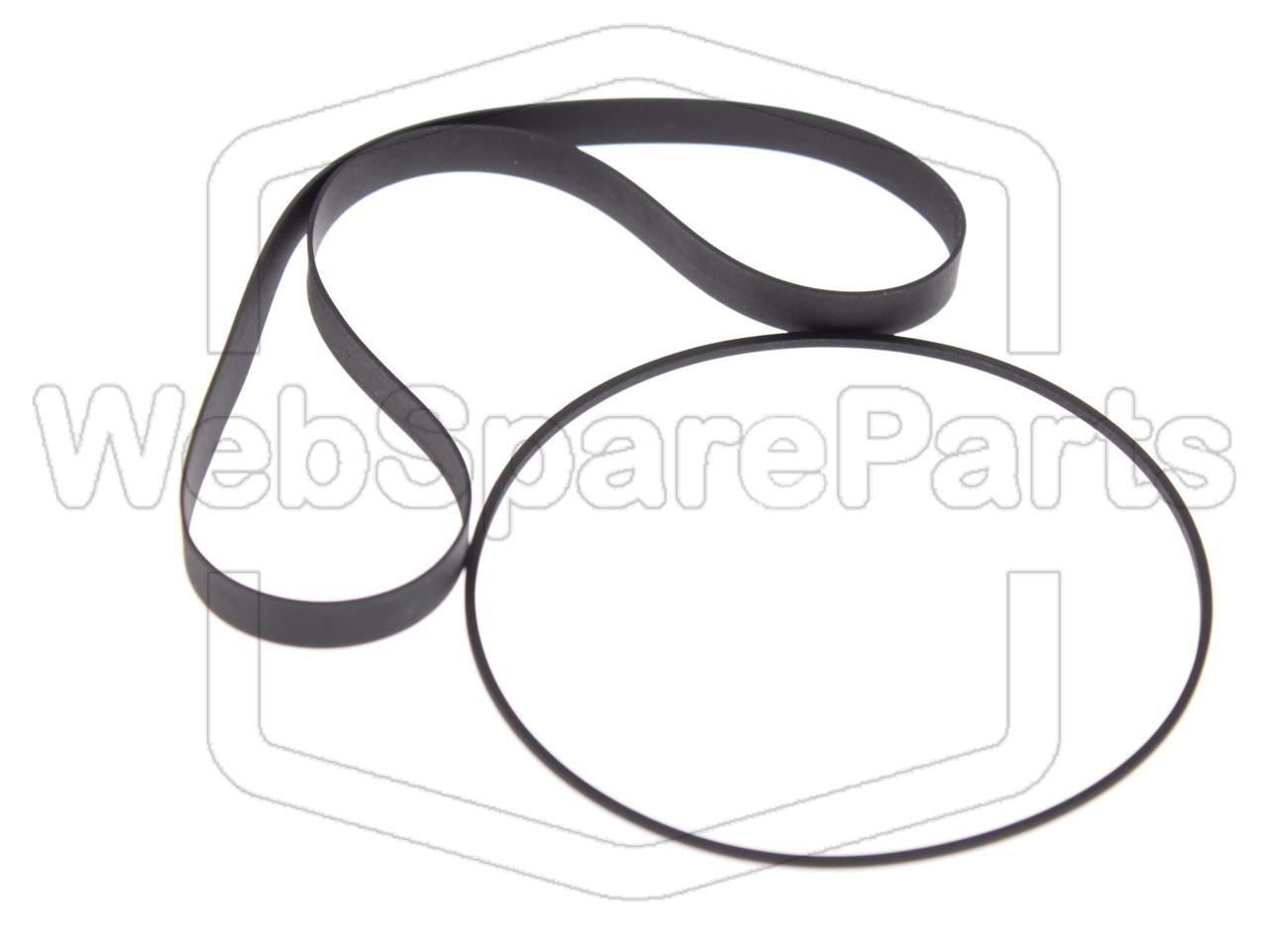 Belt Kit For Stereo Cassette Deck Kenwood KX-40