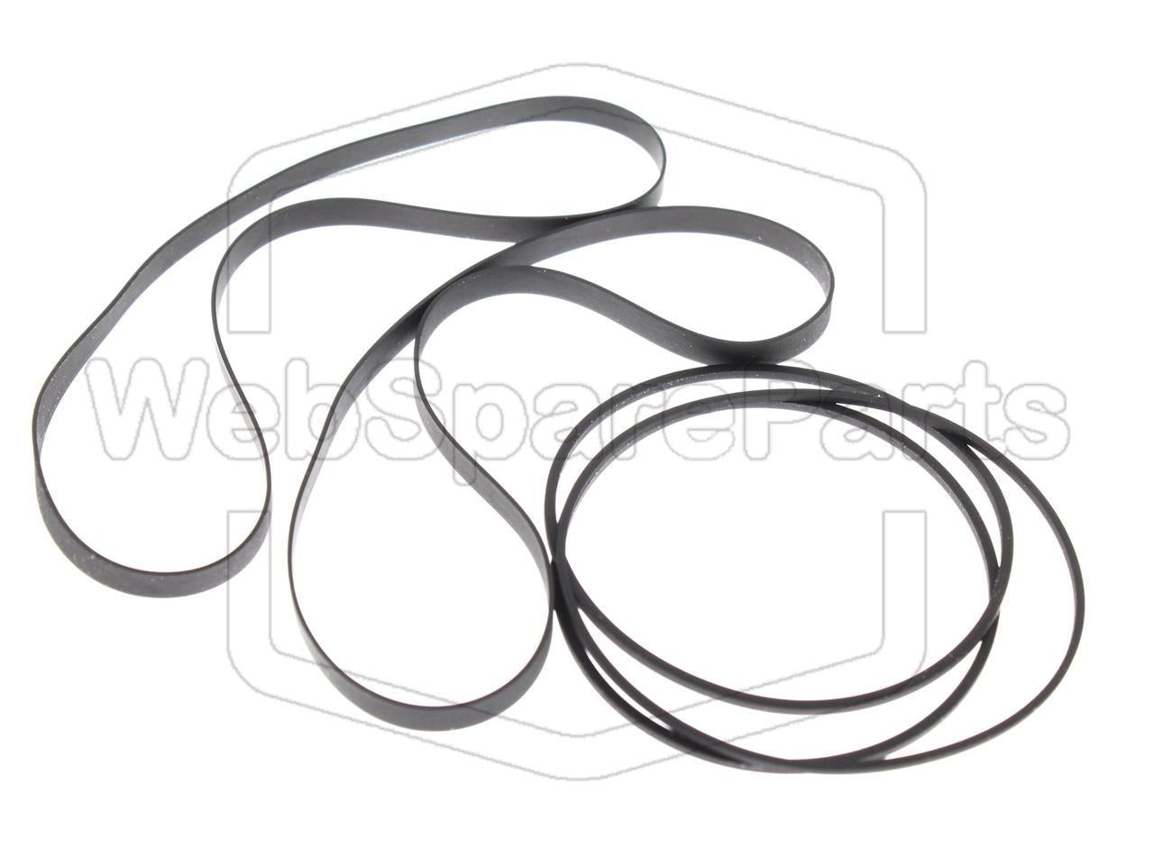 Belt Kit for Pioneer CT-X540WR Double Cassette Deck