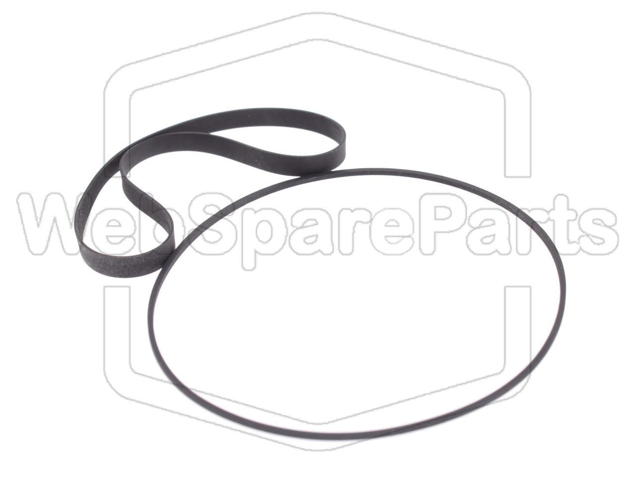 Belt Kit (Version 2) For Stereo Cassette Deck Akai GX-F35