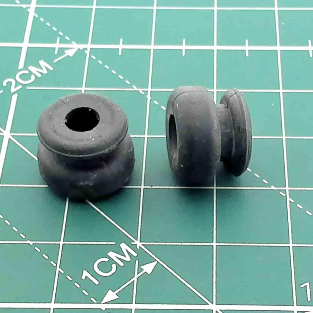 Anti-Vibration Rubber Grommets (Dampers) for CD DVD Blu-Ray Player Mechanisms