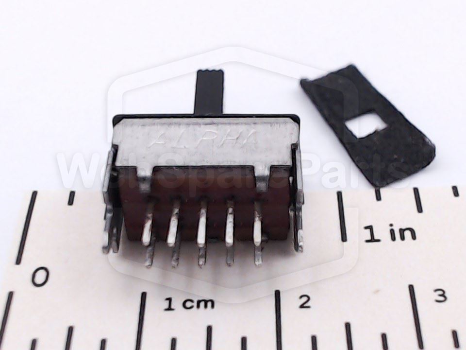 ALPHA Sliding Switch 2-Position 2×5-Pin for Vintage Audio Repair