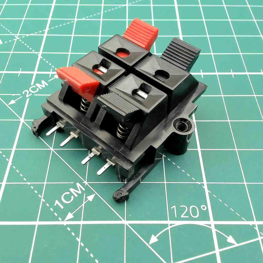PCB Speaker Cable Connection Connector for Soldering Vintage Audio Repairs