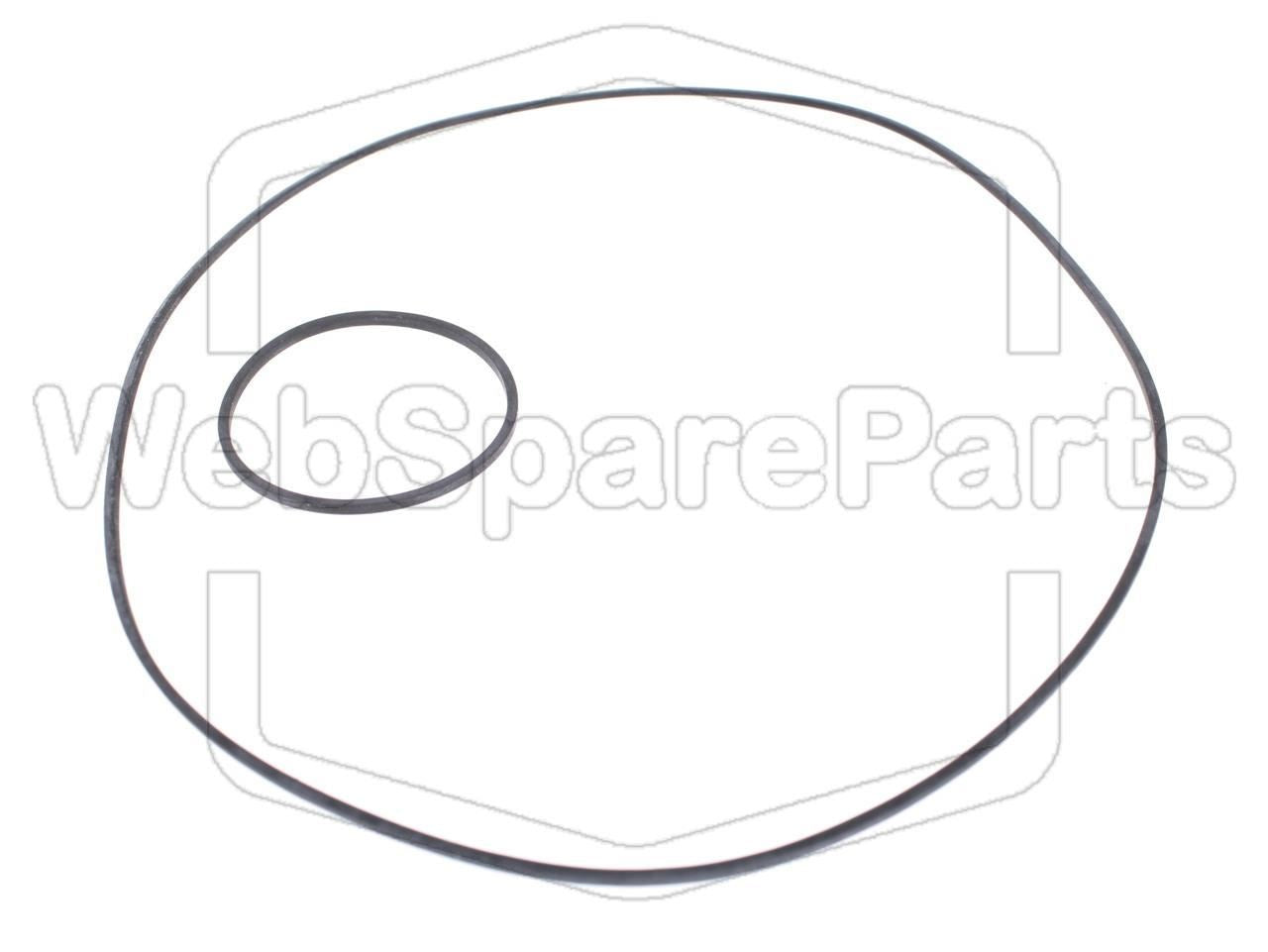 Belt Kit for Car Radio Cassette Sharp RG-9300