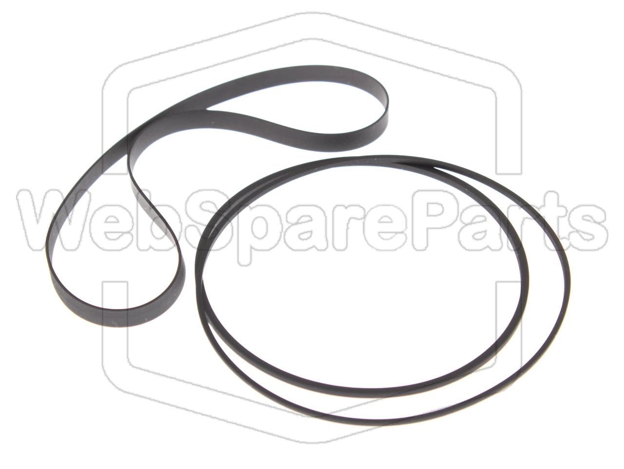 Belt Kit for Stereo Cassette Deck Sanyo RD-300