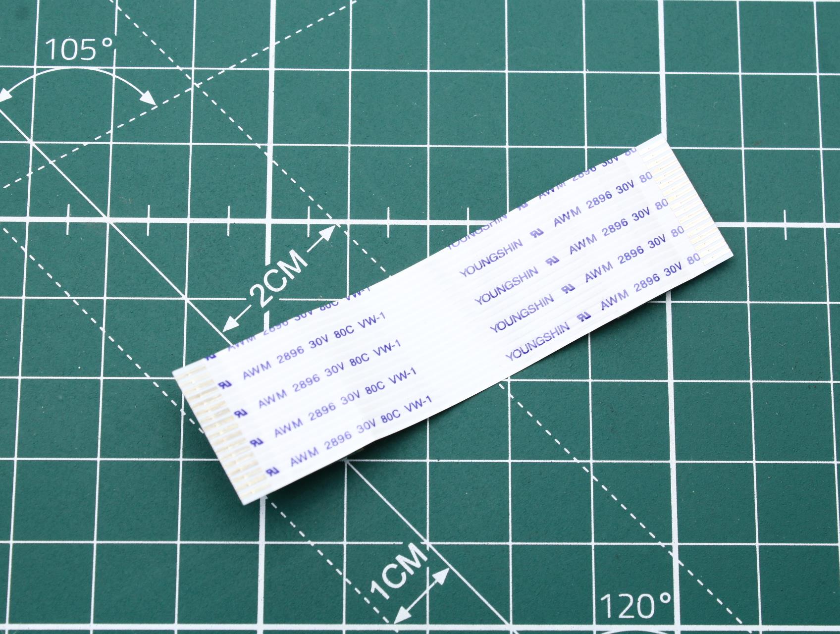 17 Pin Flat Flex Cable for DVD Player Laser to Main PCB [70×18 mm