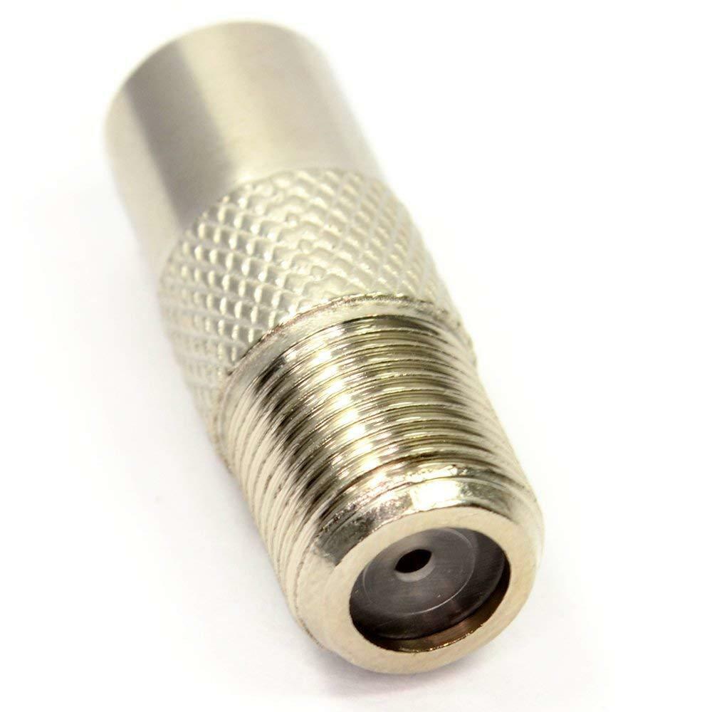 TV IEC Male to F Female Threaded Adapter
