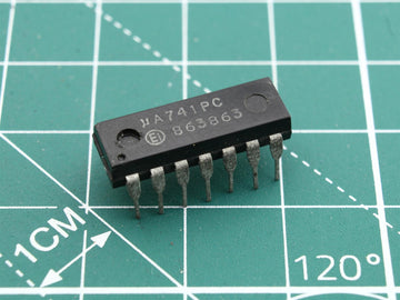 uA741PC Integrated Circuit (IC) - Used