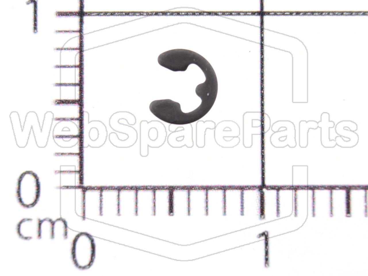 Circlip for Shaft 1.9mm Thick 0.5mm BK Retaining Ring for Vintage Audio Repair