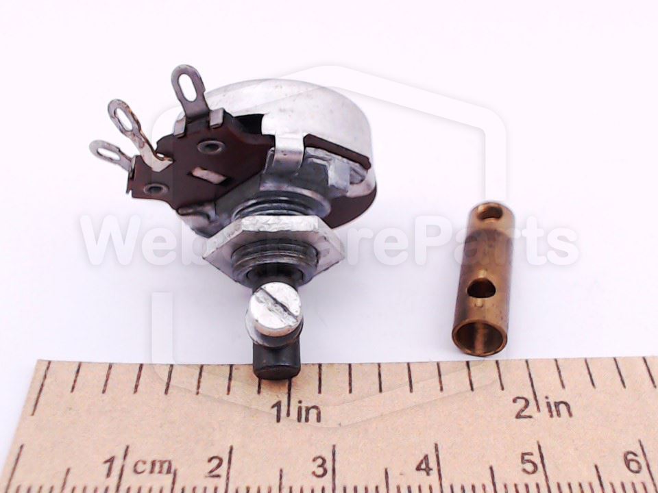 100K Logarithmic Rotary Potentiometer with Shaft for Philips L6X38T