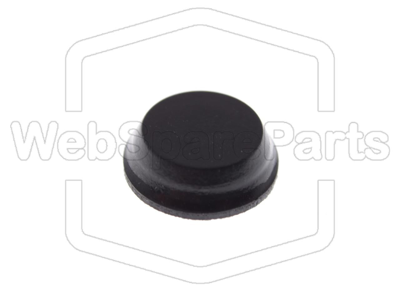 Round Rubber Foot Self-adhesive Ø12mm x Ø9.5mm x height 4mm
