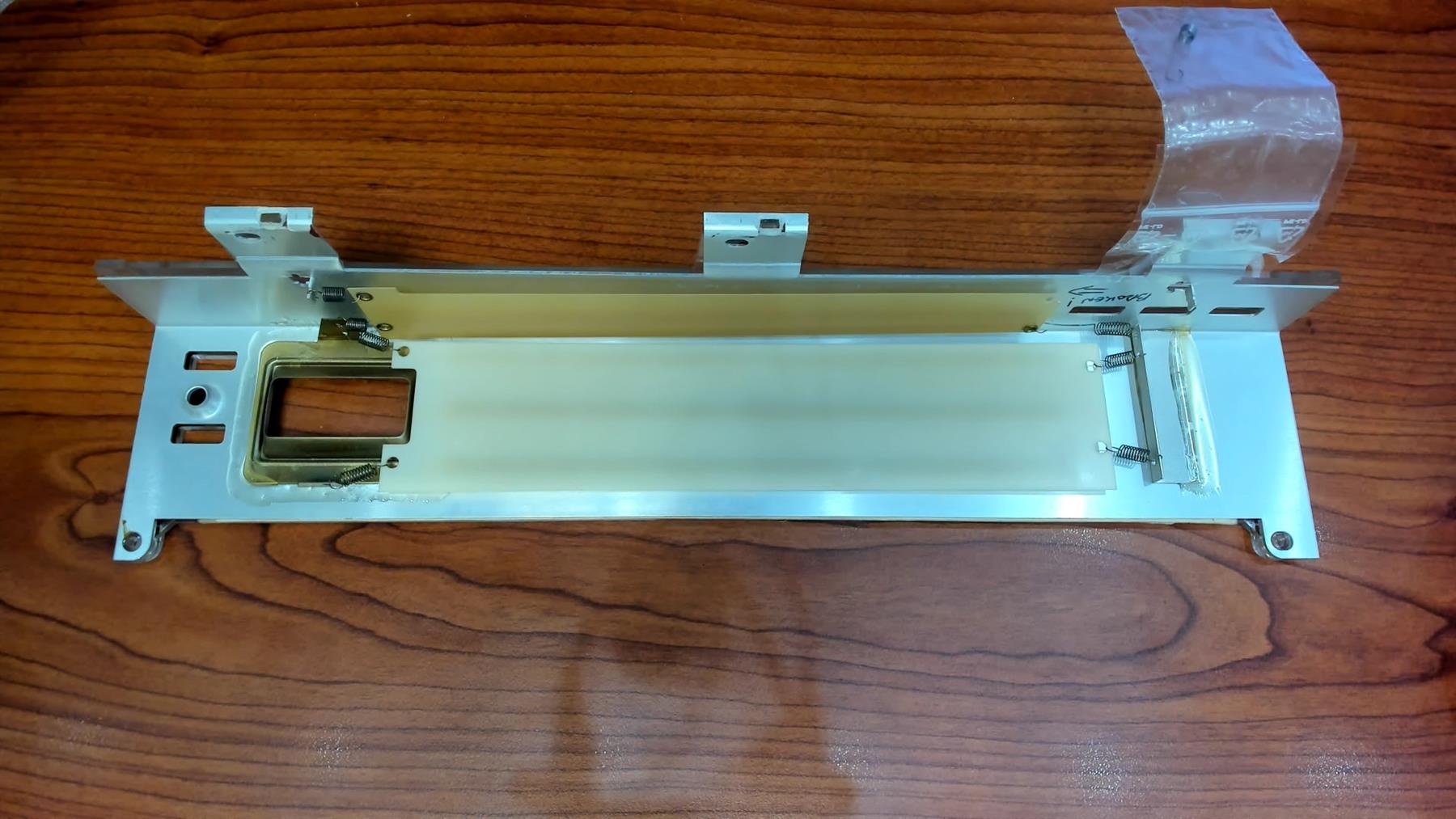 Philips L6X38T Front Glass FM/AM Dial for Vintage Radio