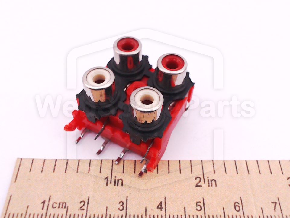 Aiwa CX-ZVR Series RCA Female PCB Jack for Vintage Audio Repair