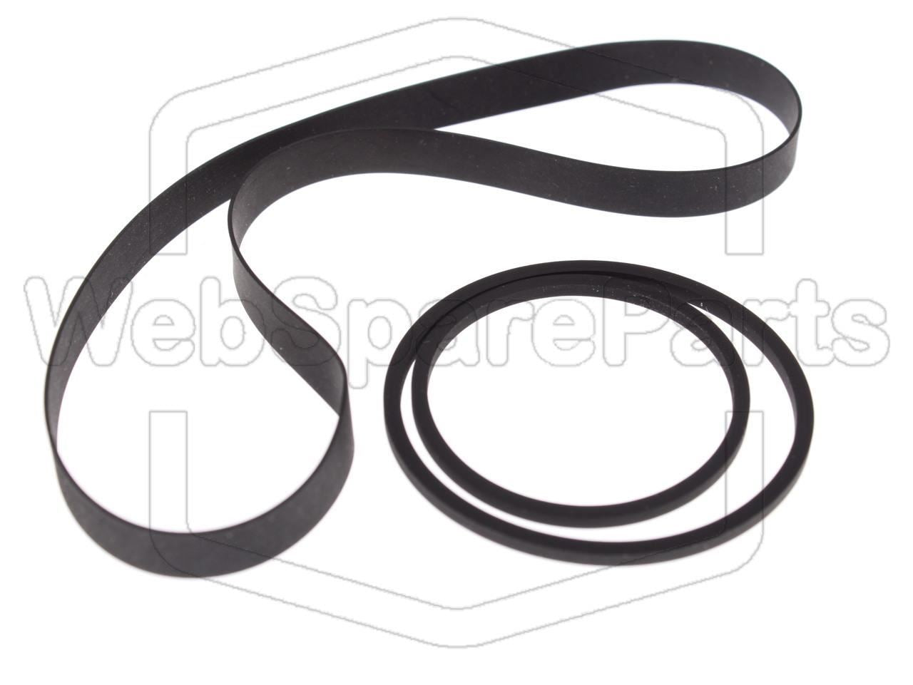 Belt Kit For Video Cassette Recorder Continental Edison VK-2133