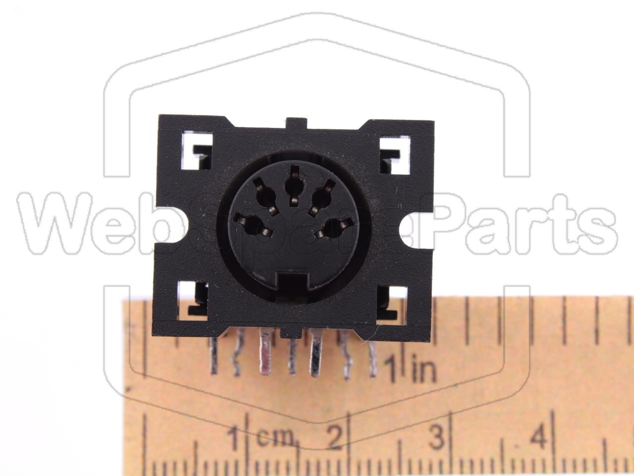 5-Pin DIN PCB Socket Connector for Vintage Audio Equipment Repair