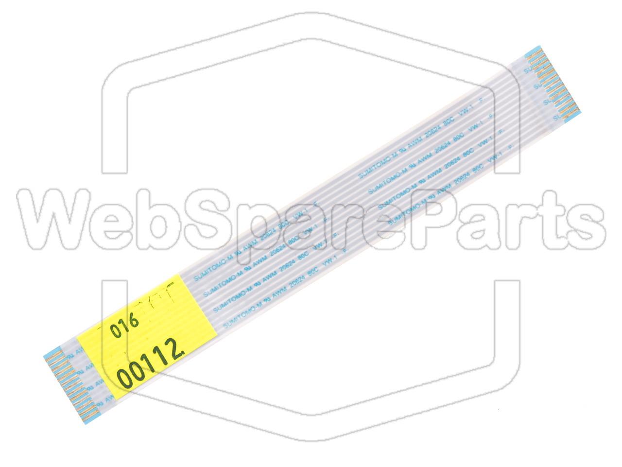 13 Pins Flat Cable L=125mm W=17.60mm
