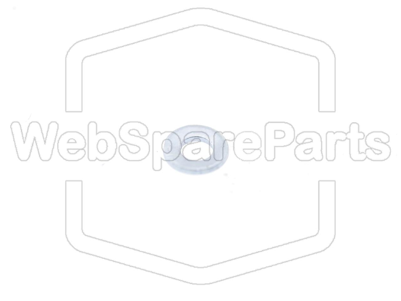 Washer Round M1, 1.1mm x 2.5mm Thickness 0.3mm