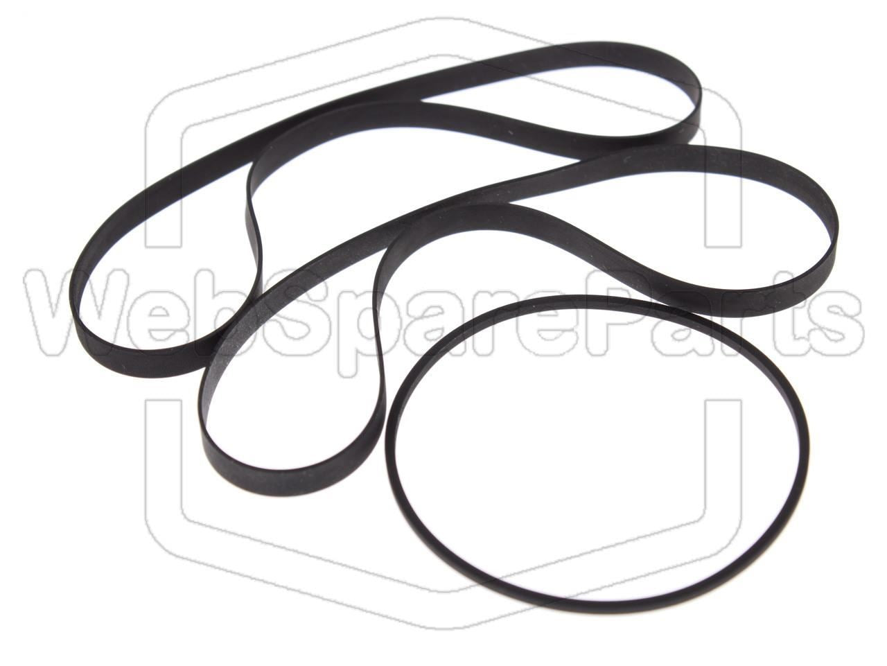 Belt Kit For Cassette Deck Aiwa AD-WX616