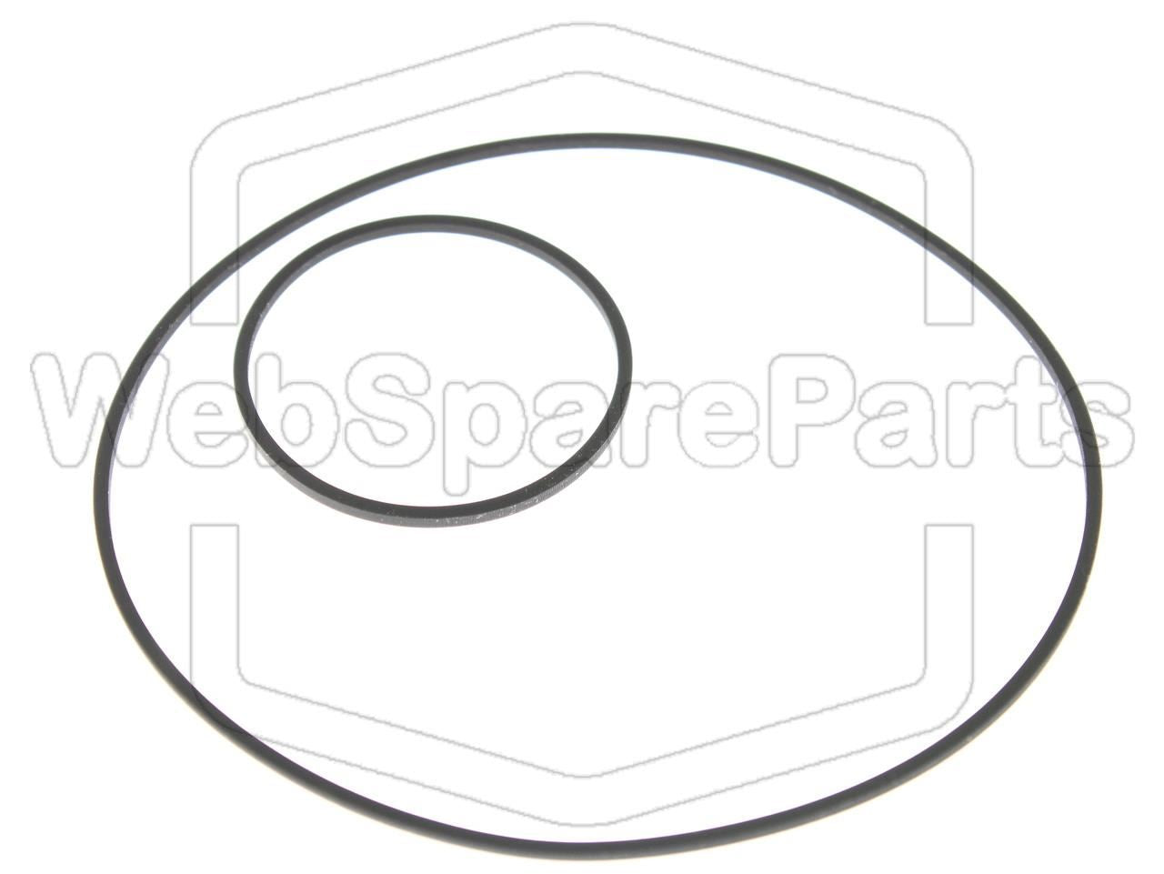 Belt Kit for Pioneer KE-7400 Car Radio Cassette