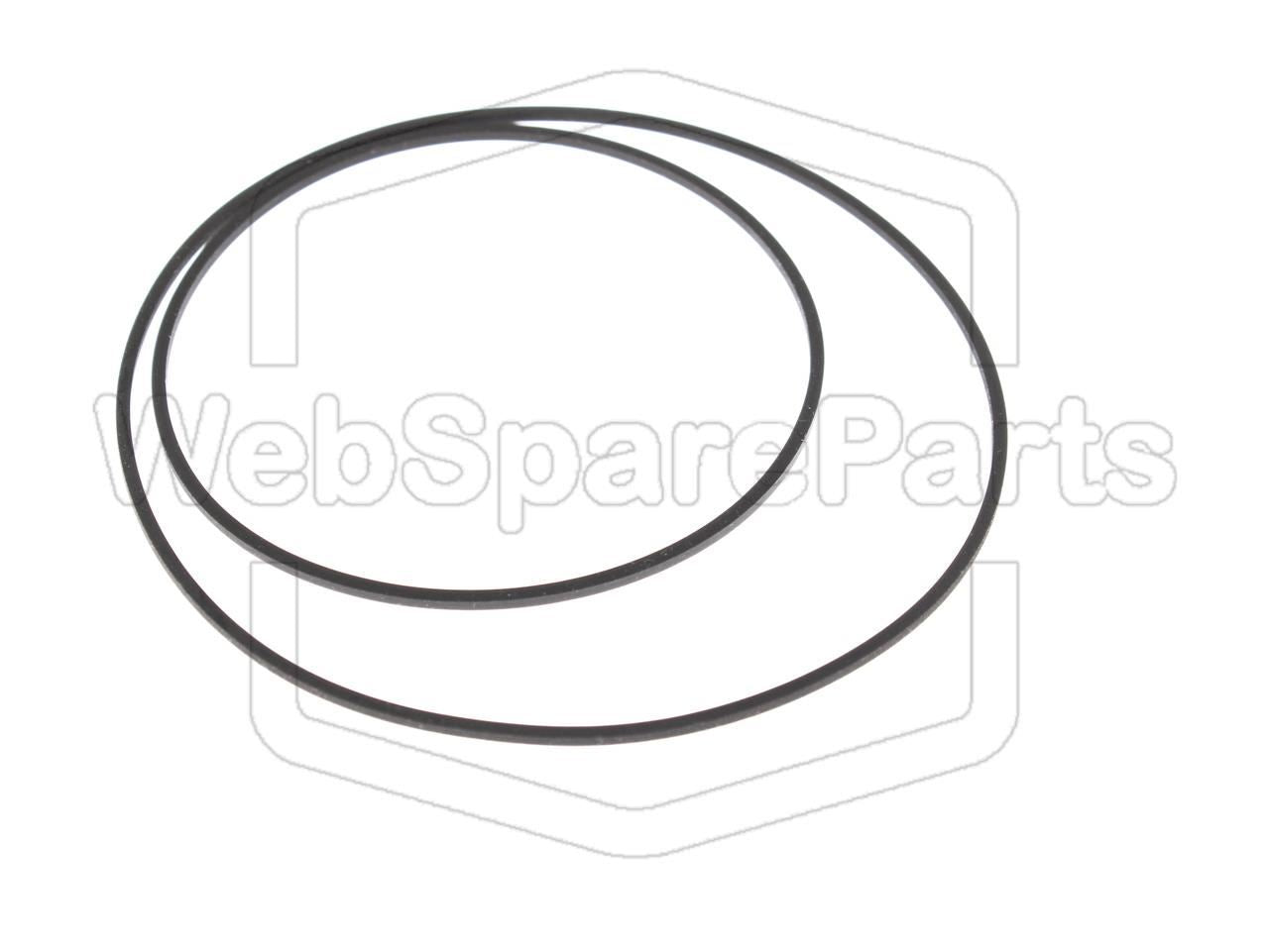 Full Belt Kit for Philips AW7092 Double Cassette Radio - For Both Decks