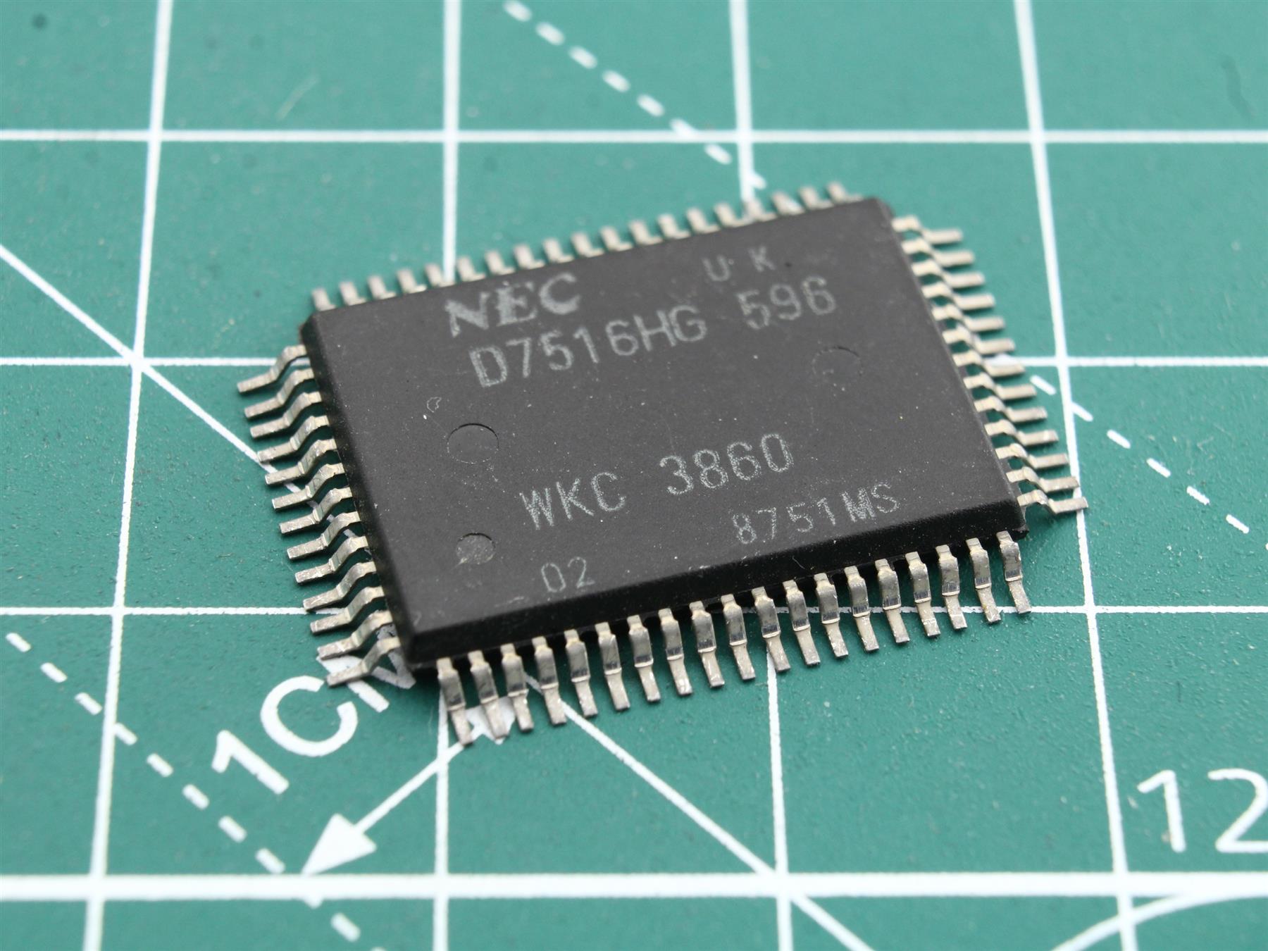 NEC D7516HG-596 integrated circuit