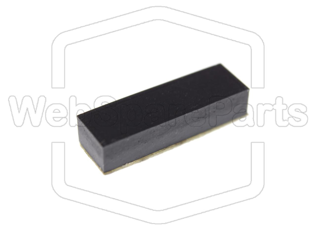 Rectangular Rubber Foot Self-adhesive 16mm x 5mm Height 3.6mm