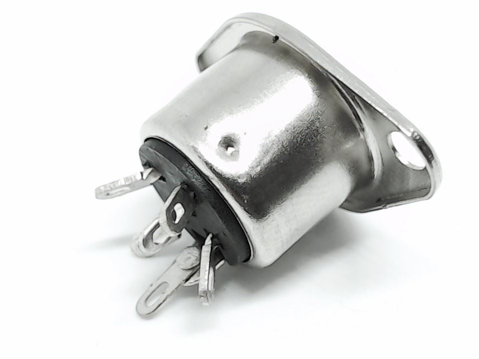 5-Pin DIN Female Panel Mount Connector