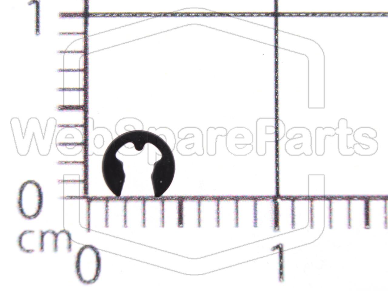 Circlip for Shaft 1.7mm Thick 0.4mm Retaining Ring for Vintage Audio Repair